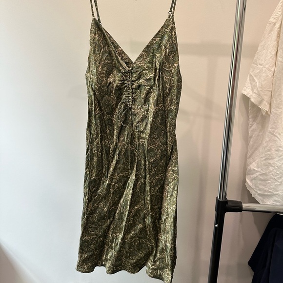 ZARA Satin Mini Dress - Picture 4 of 6